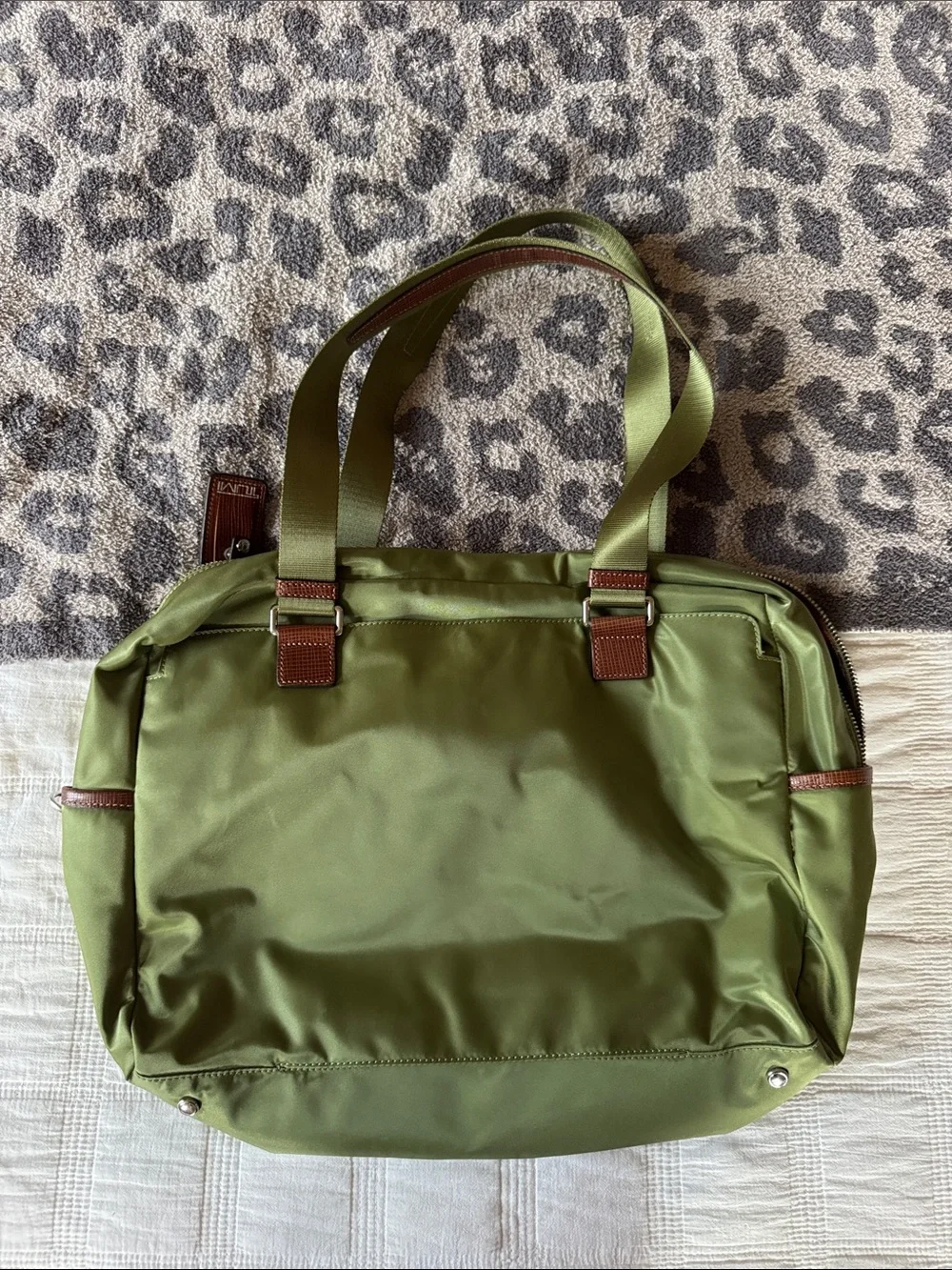Tumi nylon tote